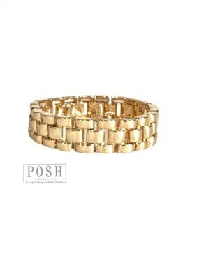 Gold Watch Band Bracelet, Boutique
